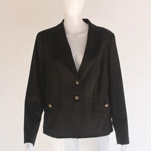 Luisa Spagnoli Black Blazer *New with Tags* Size 4